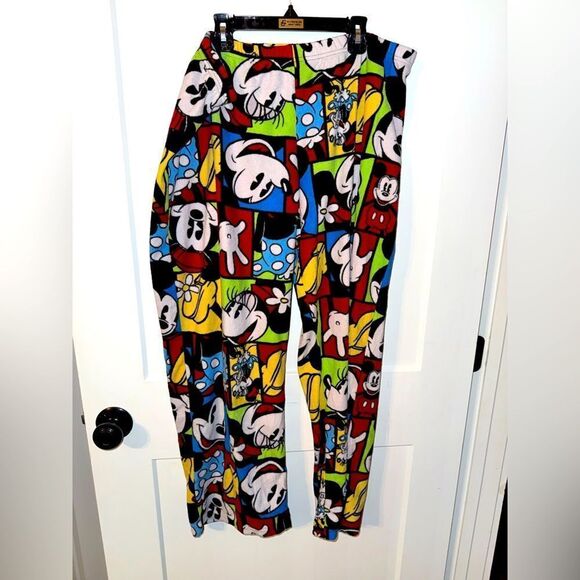 DISNEY BRAND WOMENS MICKEY MOUSE PAJAMA PANTS - Picture 1 of 5